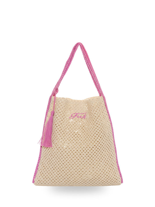 F**k Tote Bag - Borse Donna - Fuxia