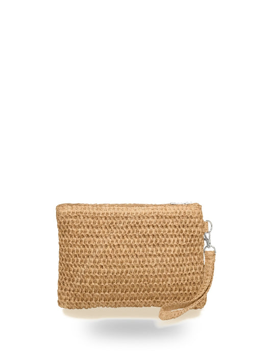 F**k Mini Pochette - Borse Donna - Beige