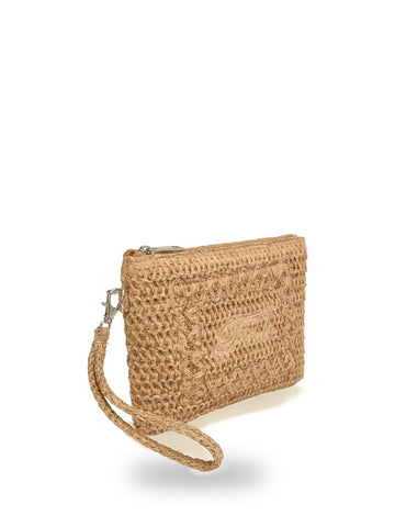 F**k Mini Pochette - Borse Donna - Beige