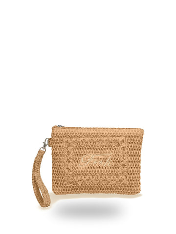F**k Mini Pochette - Borse Donna - Beige