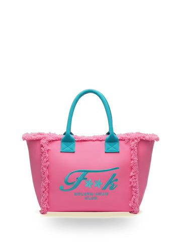 F**k Maxi Bag - Borse Mare Donna - Rosa