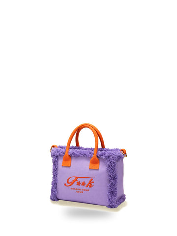 F**k Cesto Bag - Borse Donna - Viola
