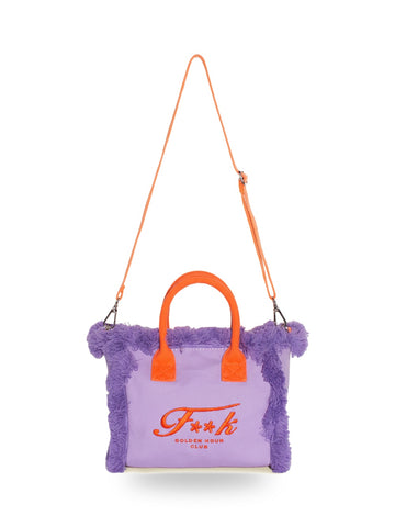 F**k Cesto Bag - Borse Donna - Viola