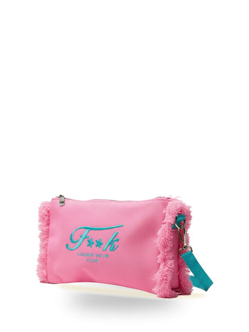 F**k Mini Pochette - Borse Donna - Rosa