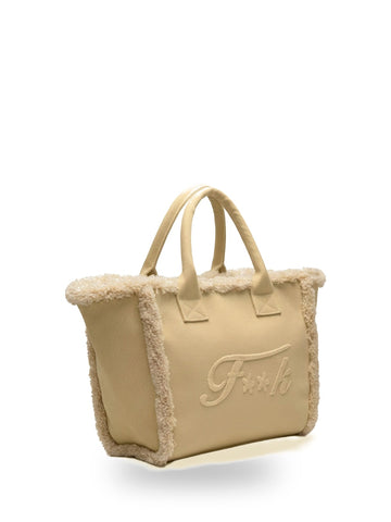 F**k Maxi Bag - Borse Mare Donna - Beige