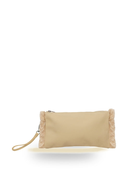 F**k Mini Pochette - Borse Donna - Beige