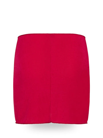 F**k Pareo Corto Fuxia - Gonne Bambina - Fucsia