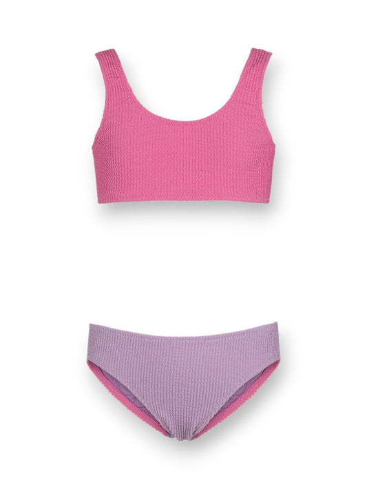 F**k Top Fisso Slip Fisso - Costumi Bambino - Lilla