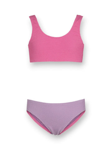 F**k Top Fisso Slip Fisso - Costumi Bambino - Lilla