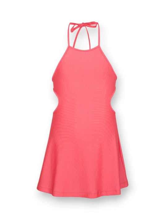 F**k Vestito Corto - Abiti Bambino - Fuxia