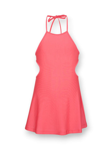 F**k Vestito Corto - Abiti Bambino - Fuxia
