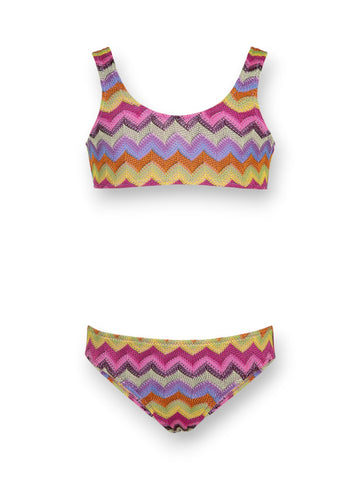 F**k Top Fisso - Slip Fisso - Costumi Bambino - Multicolore