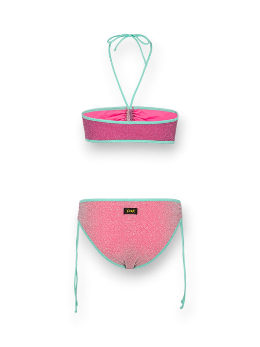 F**k Top Fisso - Slip Fisso - Costumi Bambino - Viola