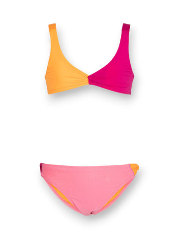 F**k Top Fisso - Slip Fisso - Costumi Bambino - Rosa