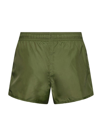 F**k Shorts Corto Cinto Regolabile Military - Costumi Bambino - Verde Militare