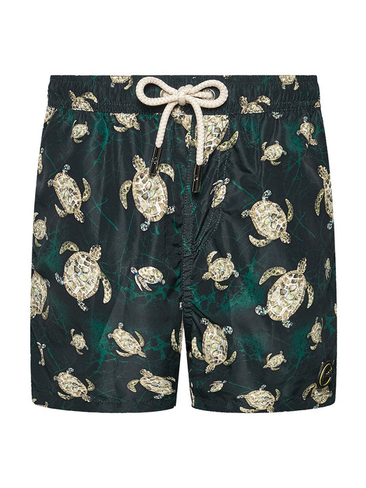F**k Shorts Medio Cinto Regolabile F.Sia - Costumi Bambino - Multicolore