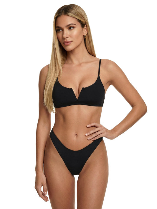 F**k Top Fisso Americano - Costumi Donna - Nero