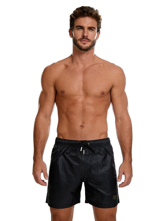 F**k Shorts Medio Cinto Regolabile Blue - Costumi Uomo - Nero