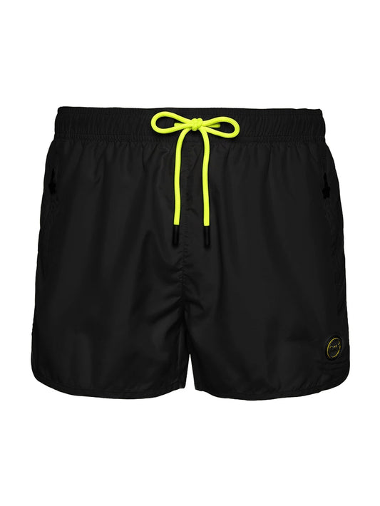 F**k Shorts Corto Cinto Regolabile Purple - Costumi Uomo - Nero
