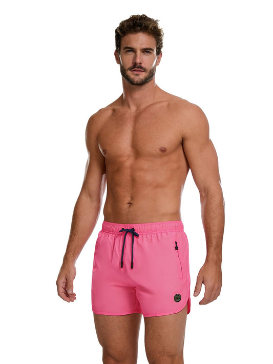 F**k Shorts Corto Cinto Regolabile - Costumi Uomo - Fuxia Fluo