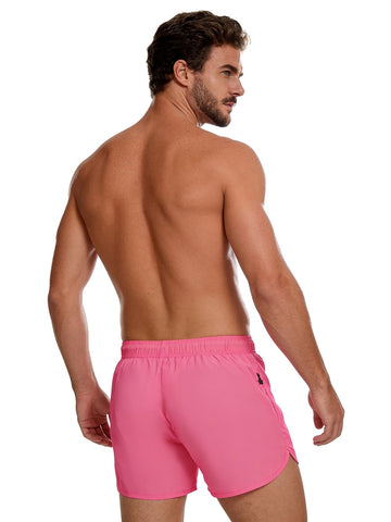 F**k Shorts Corto Cinto Regolabile - Costumi Uomo - Fuxia Fluo