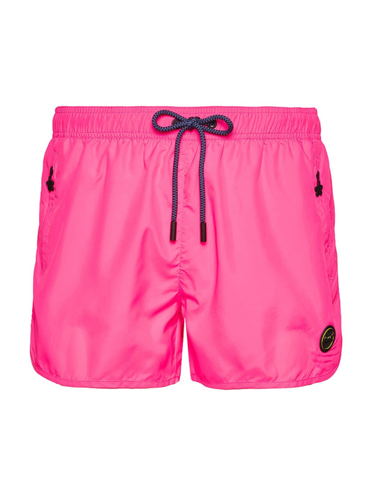 F**k Shorts Corto Cinto Regolabile - Costumi Uomo - Fuxia Fluo