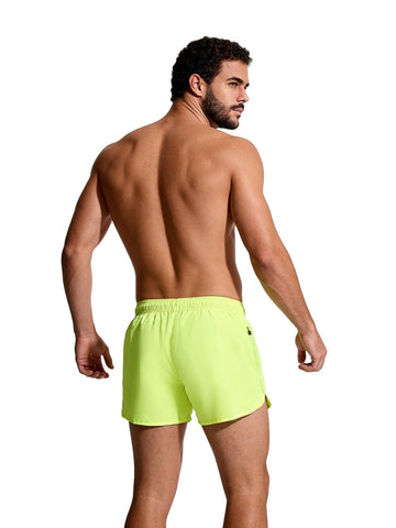 F**k Shorts Corto Cinto Regolabile - Costumi Uomo - Giallo Fluo