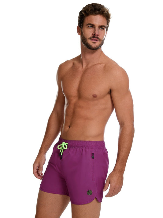 F**k Shorts Corto Cinto Regolabile - Costumi Uomo - Viola