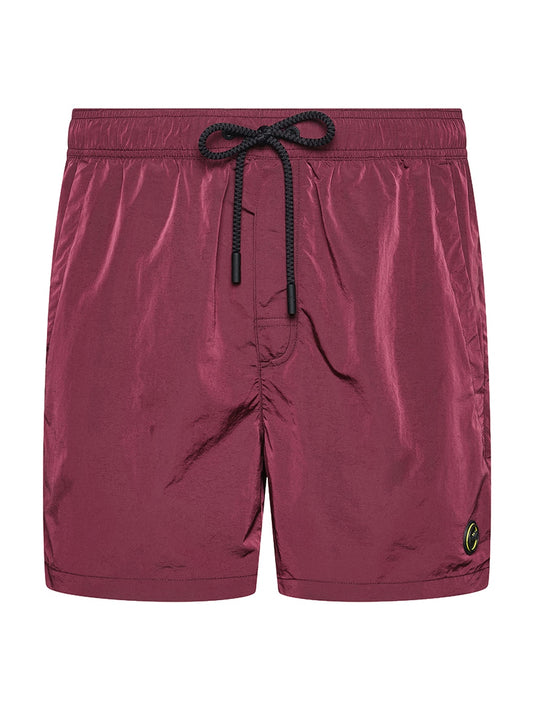 F**k Shorts Medio Cinto Regolabile - Costumi Uomo - Bordeaux