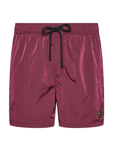 F**k Shorts Medio Cinto Regolabile - Costumi Uomo - Bordeaux