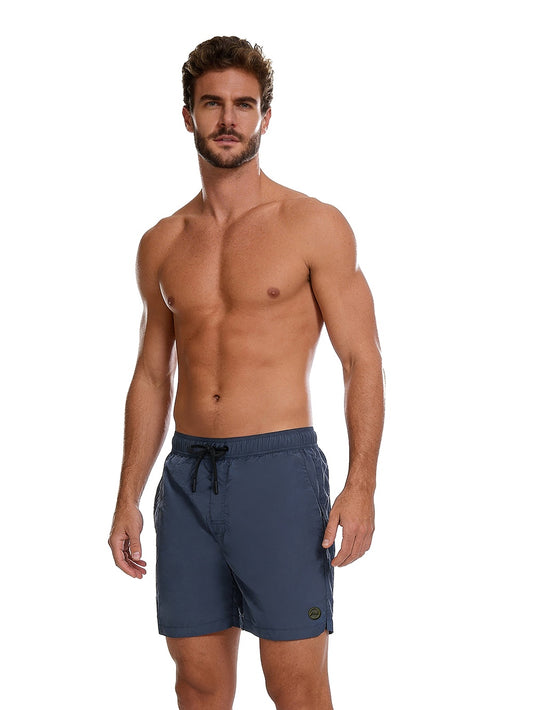 F**k Shorts Medio Cinto Regolabile - Costumi Uomo - Blu