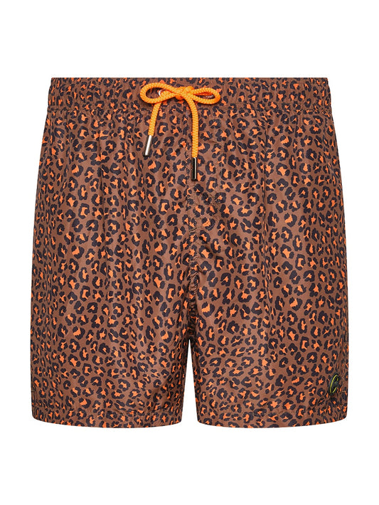 F**k Shorts - Costumi Uomo - Fucsia