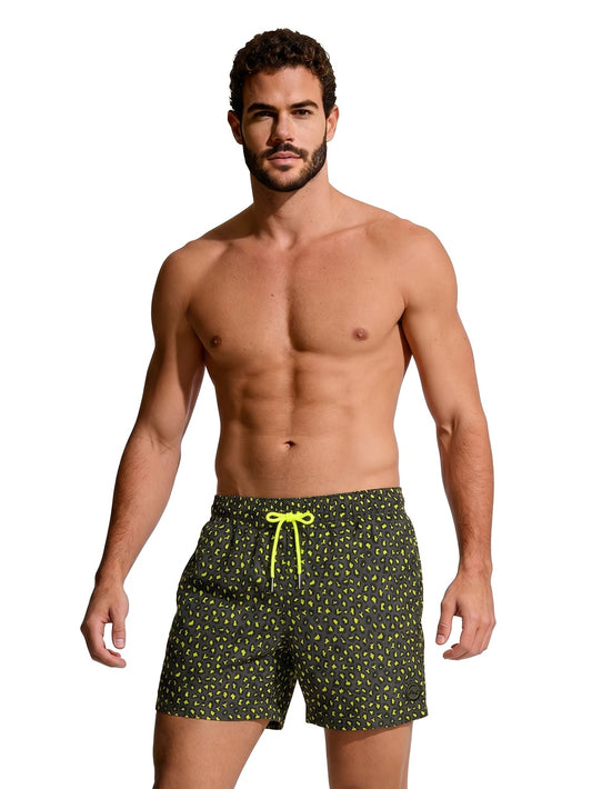 F**k Shorts - Costumi Uomo - Fucsia