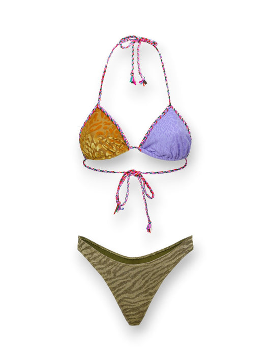 F**k Triangolo Americano Fisso - Costumi Donna - Multicolore