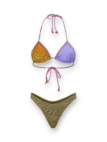 F**k Triangolo Americano Fisso - Costumi Donna - Multicolore