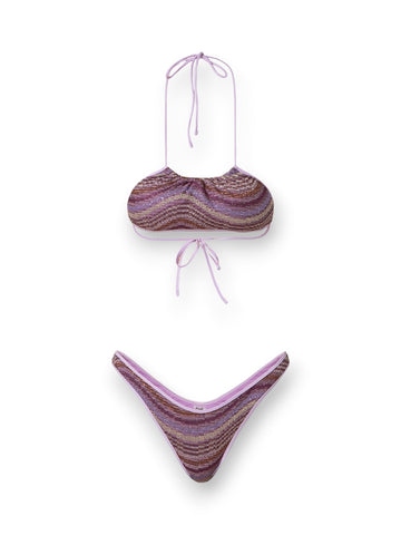 F**k Top Regolabile - Americano Fisso Multico - Costumi Donna - Multicolore