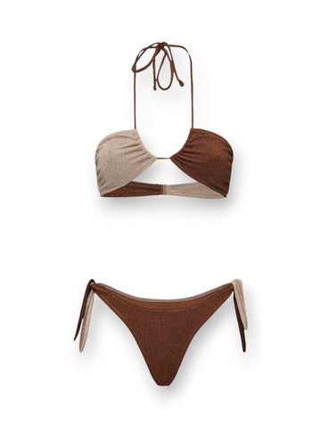 F**k Fascia Americano Regolabile - Costumi Donna - Marrone
