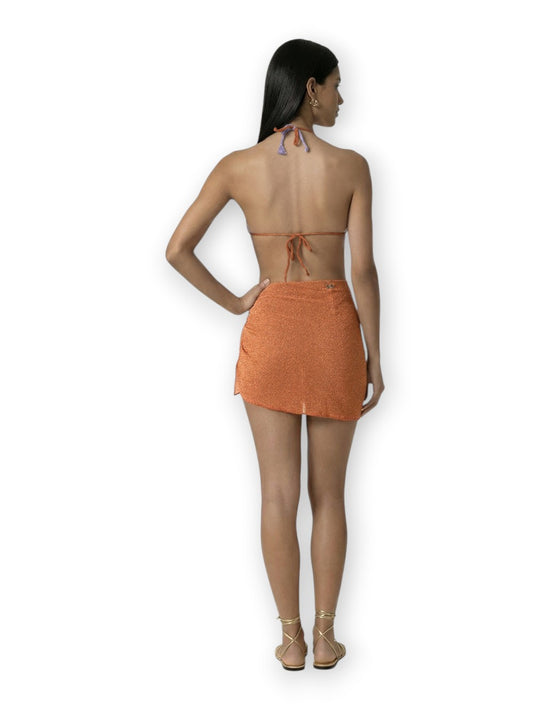 F**k Top Fisso Slip Regolabile - Costumi Donna - Arancio