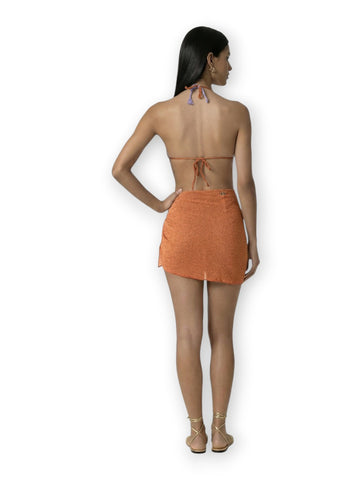 F**k Top Fisso Slip Regolabile - Costumi Donna - Arancio