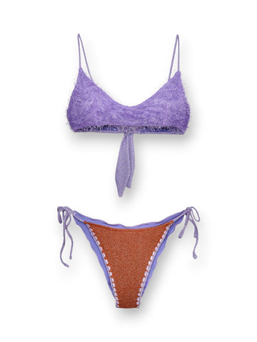 F**k Top Fisso Slip Regolabile - Costumi Donna - Arancio