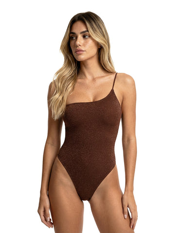F**k Monokini - Costumi Donna - Marrone