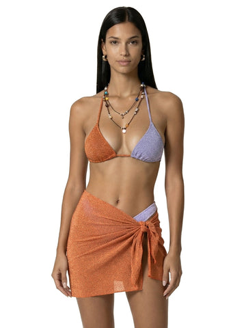 F**k Pareo Corto Orange - Gonne Donna - Arancio