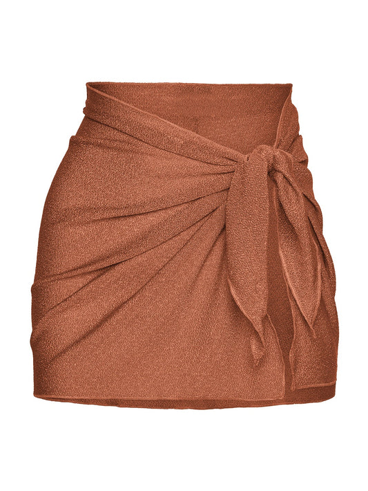 F**k Pareo Corto Orange - Gonne Donna - Arancio