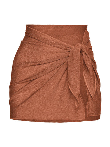 F**k Pareo Corto Orange - Gonne Donna - Arancio