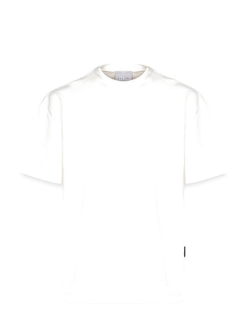 Gaelle T-shirt Over In Interlock - T-Shirt Uomo - Off White