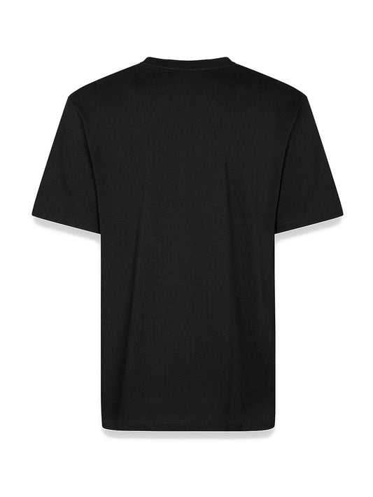 Gaelle T-shirt Fit.basic Con Applicazione - T-Shirt Uomo - Nero