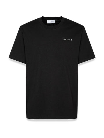 Gaelle T-shirt Fit.basic Con Applicazione - T-Shirt Uomo - Nero