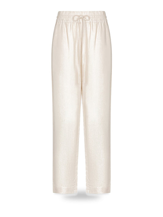 Gaelle Pantalone In Lino - Pantaloni Uomo - Beige