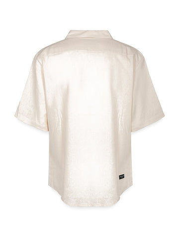 Gaelle Camicia In Lino - Camicie Uomo - Beige