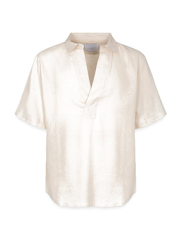 Gaelle Camicia In Lino - Camicie Uomo - Beige